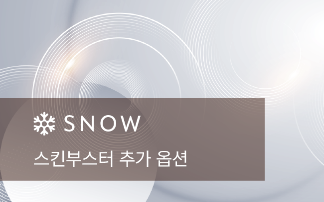 스킨부스터 추가 옵션